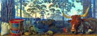 Small image of the "Refecting on Ocean Pond" chamber mural